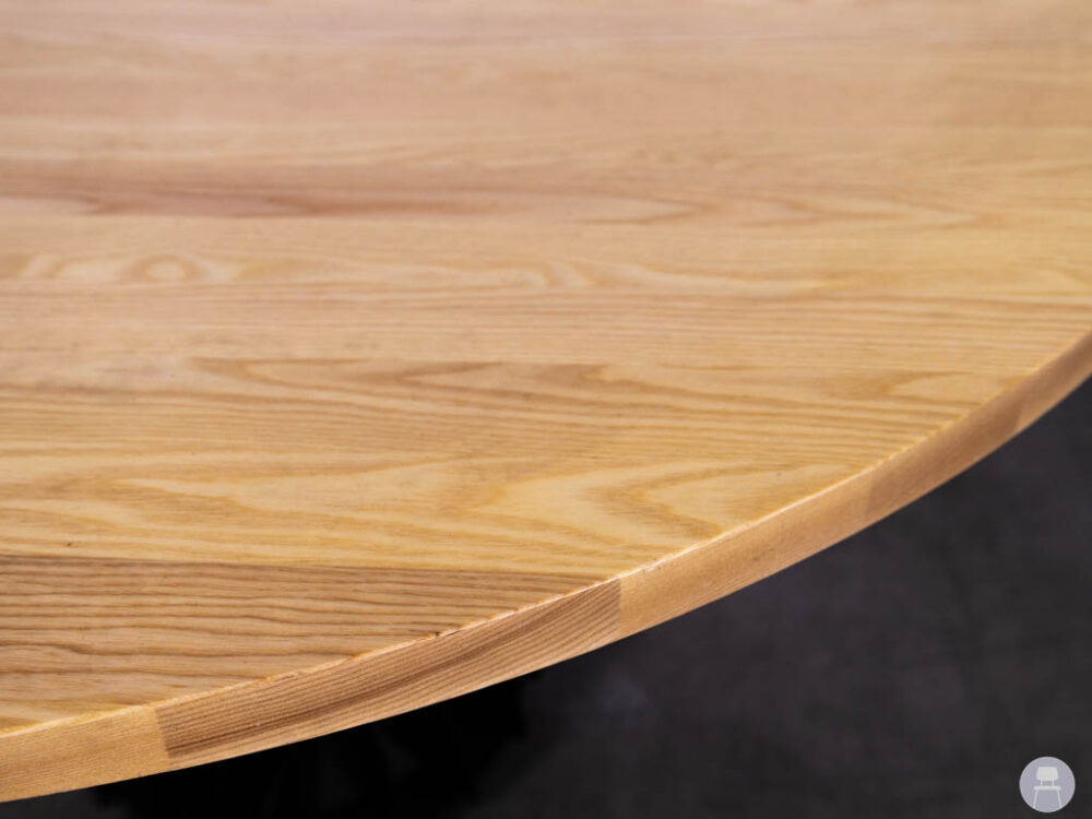 Tafelblad Linde eiken naturel Satelliet 140cm rond