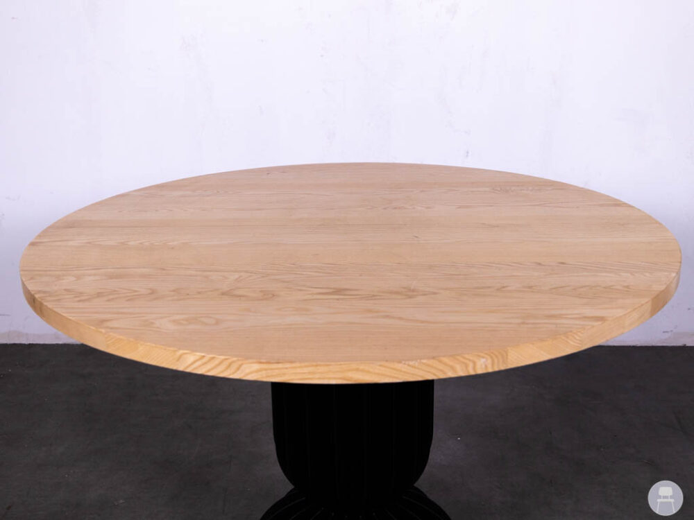 Tafelblad Mea eiken naturel Satelliet 110cm rond