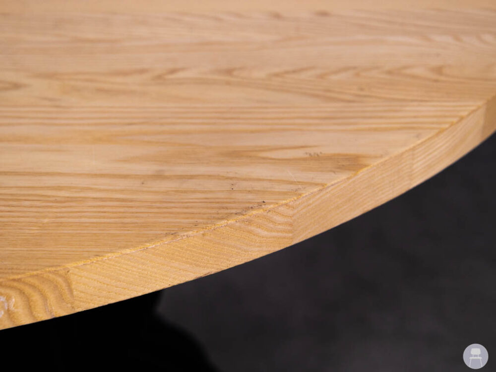 Tafelblad Mea eiken naturel Satelliet 110cm rond