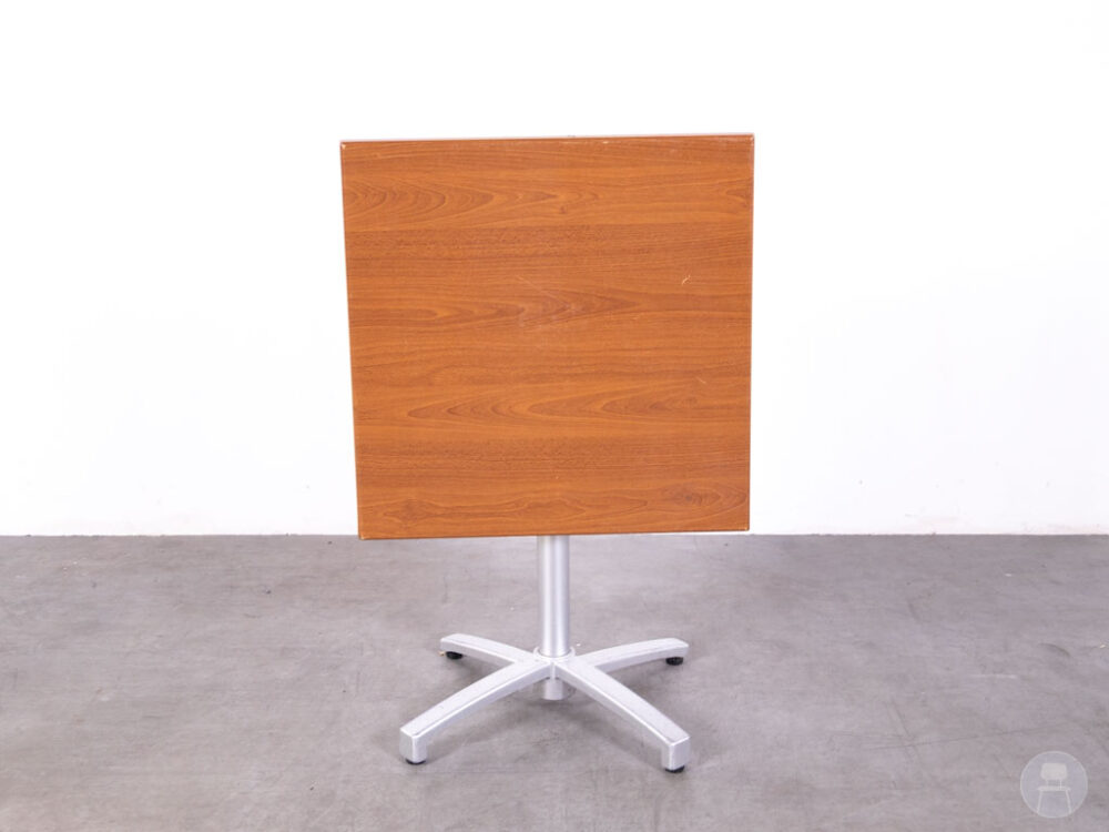 Terras-klaptafel Wilma houtlook 70x70cm