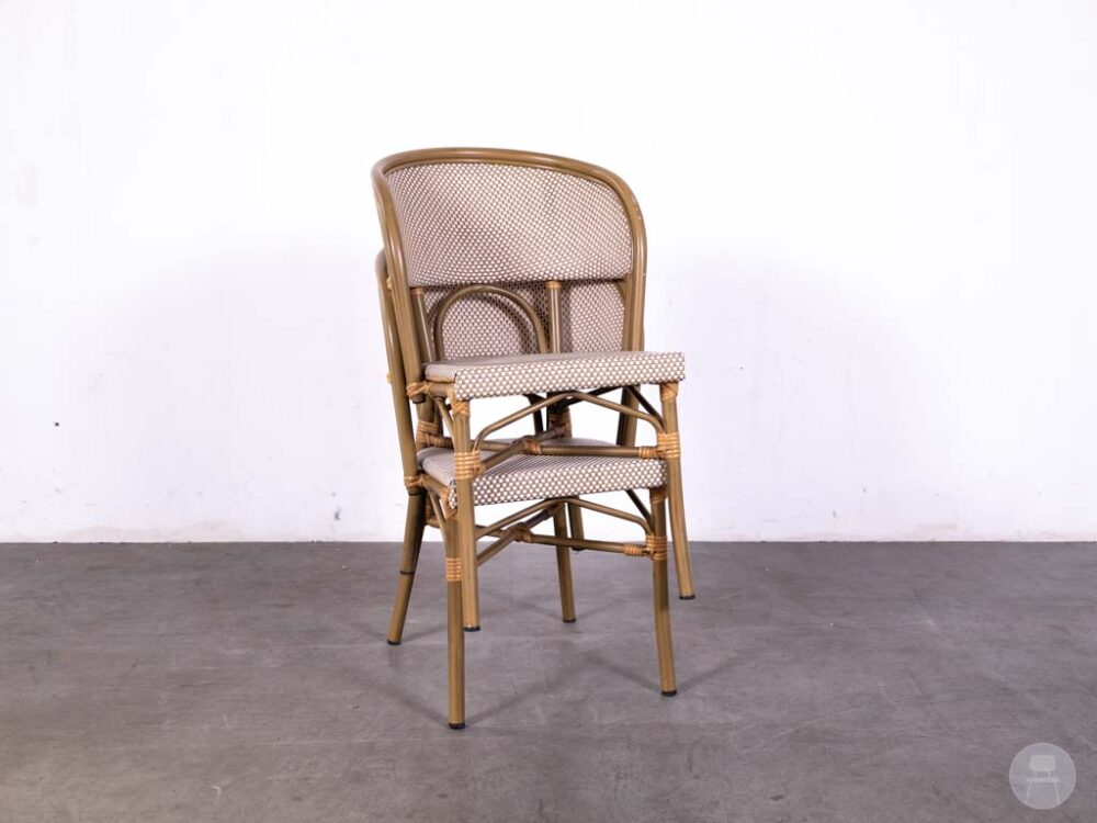 Terrasstoel Paris Cora beige