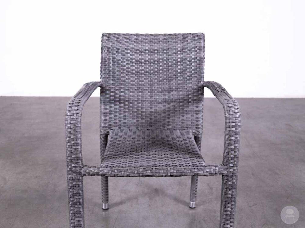 Terrasstoel Wicker Sandy grijs