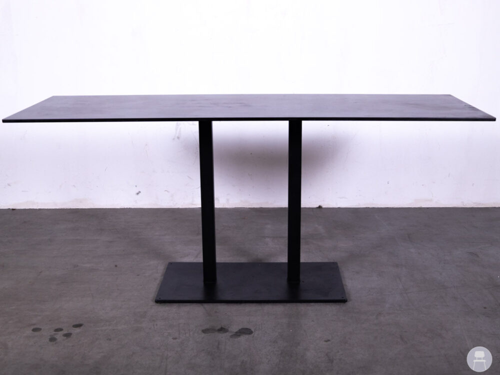 Terrastafel Ralf HPL Volkern zwart Satelliet 170x60cm
