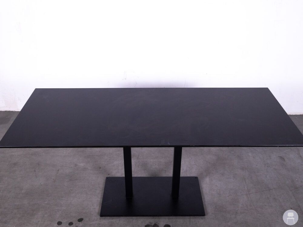 Terrastafel Ray HPL Volkern zwart Satelliet 170x70cm