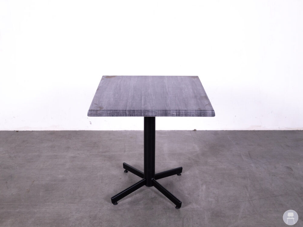 Terrastafel Rover grijs 70x70cm