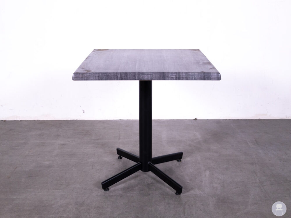 Terrastafel Rover grijs 70x70cm