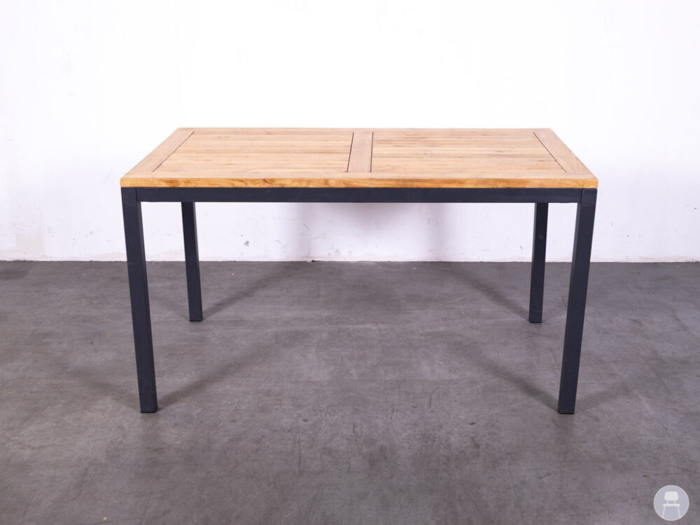 Terrastafel Teak New York Satelliet 140x80cm