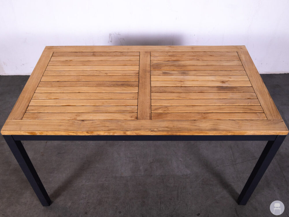 Terrastafel Teak New York Satelliet 140x80cm