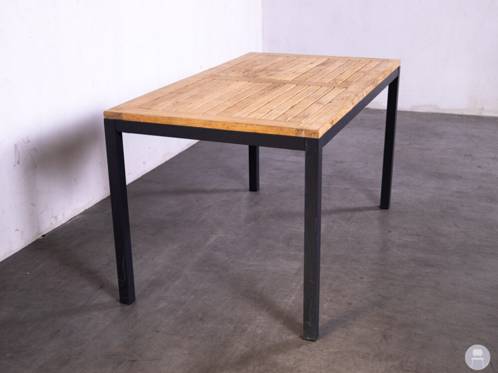 Terrastafel Teak New York Satelliet 140x80cm