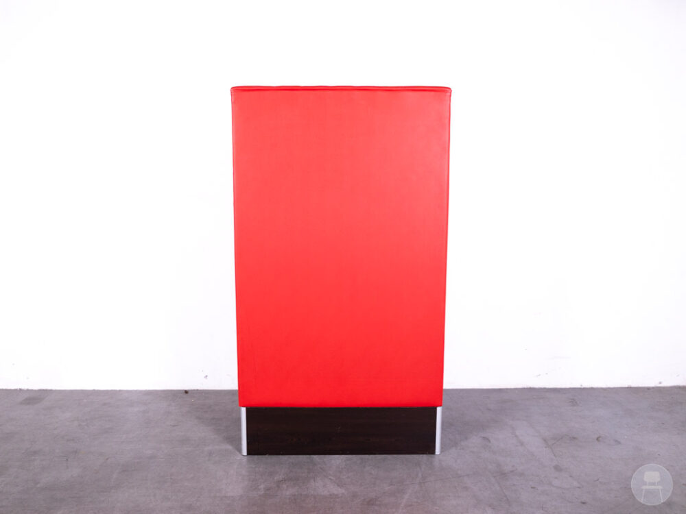 Wandbank Rosalinda rood 103cm