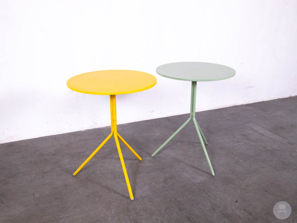 1 set 2 stuks Terras-klaptafel Nolita Pedrali 60cm rond