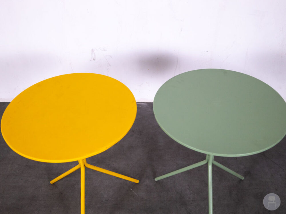 1 set 2 stuks Terras-klaptafel Nolita Pedrali 60cm rond