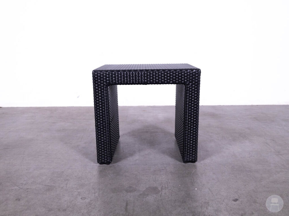 Bijzettafel Wicker Joris 46x36cm
