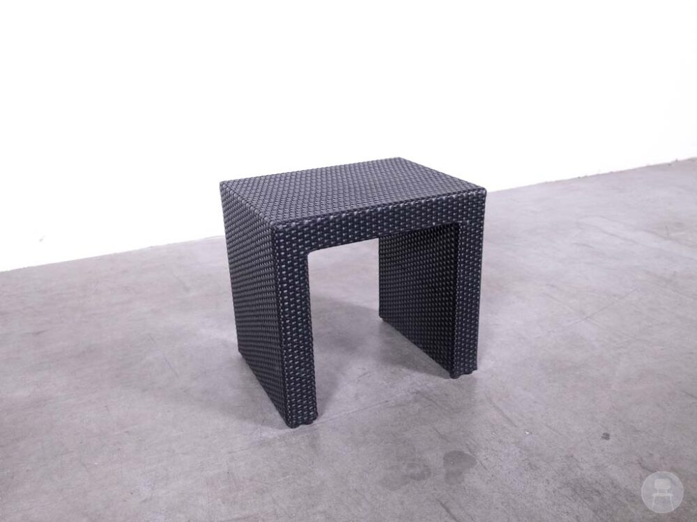 Bijzettafel Wicker Joris 46x36cm
