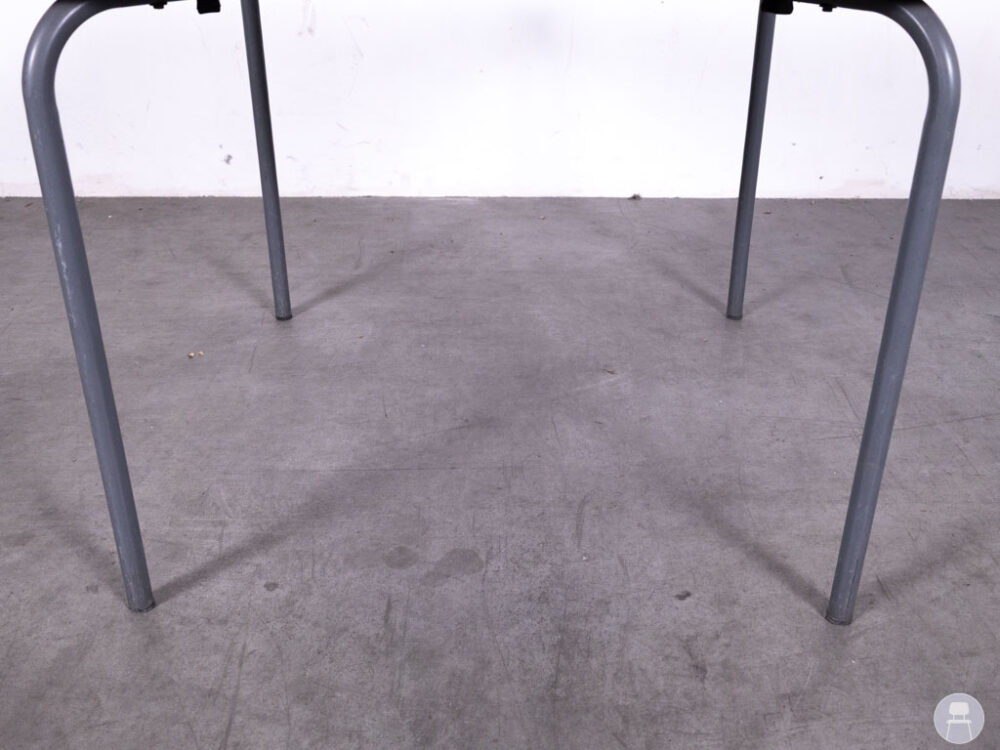 Horecastoel Salome grijs 90x90cm