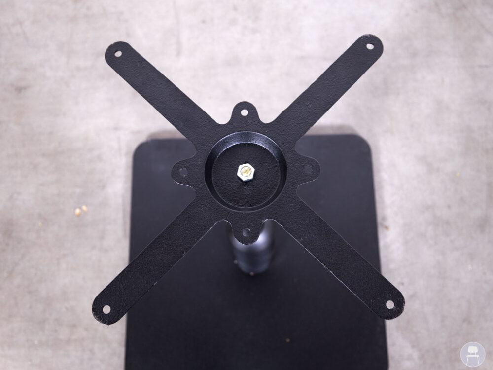 Tafelonderstel Amelie SQ 60 zwart Satelliet