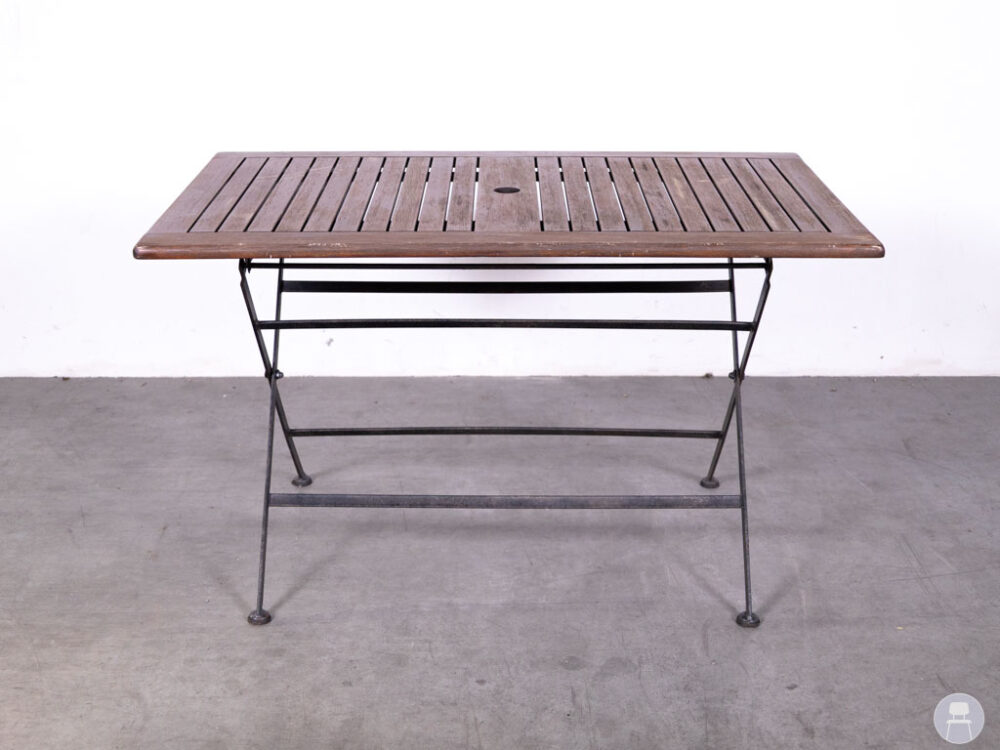 Terras-klaptafel Teak May 123x76cm