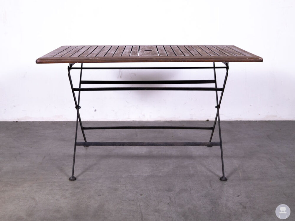 Terras-klaptafel Teak May 123x76cm