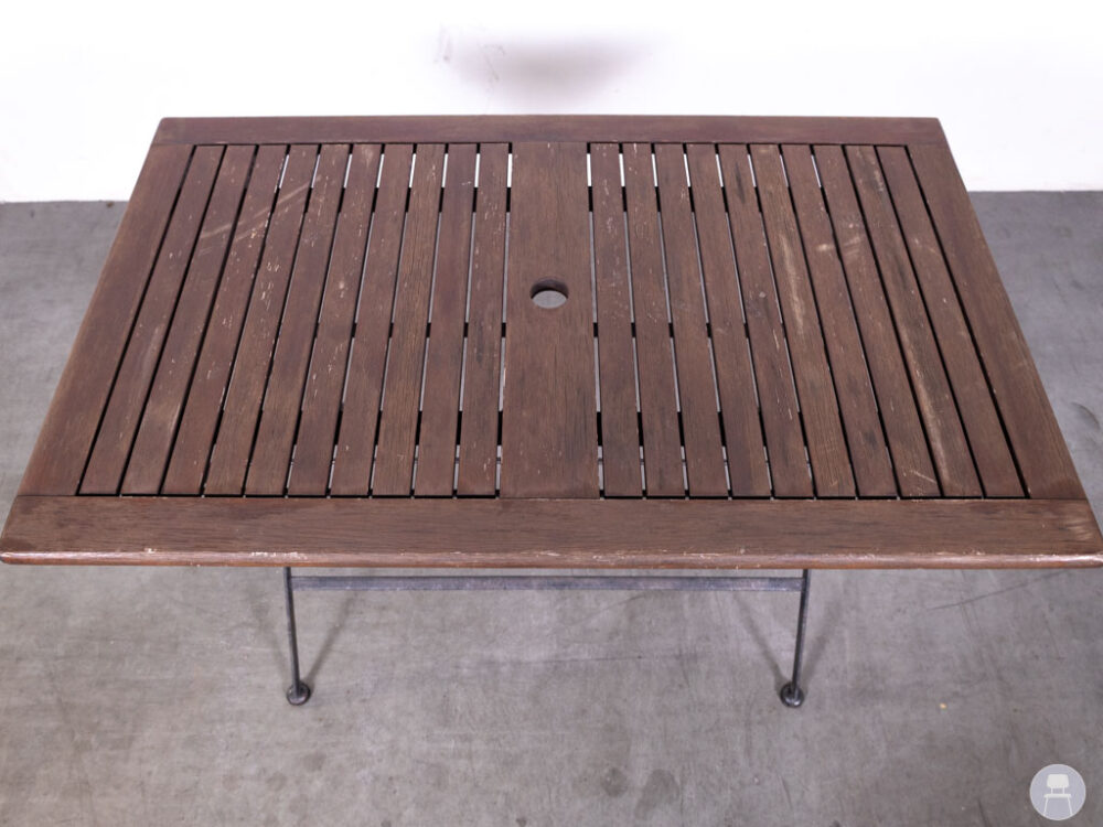 Terras-klaptafel Teak May 123x76cm