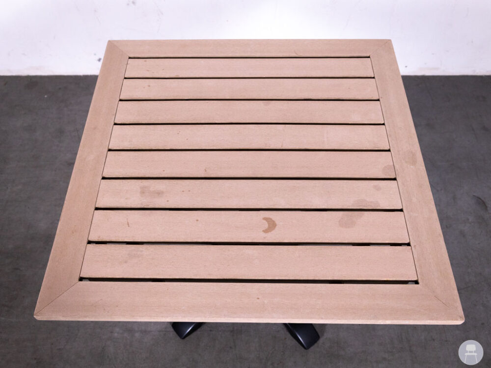 Terrastafel Fay no-wood 4T Satelliet 80x80cm
