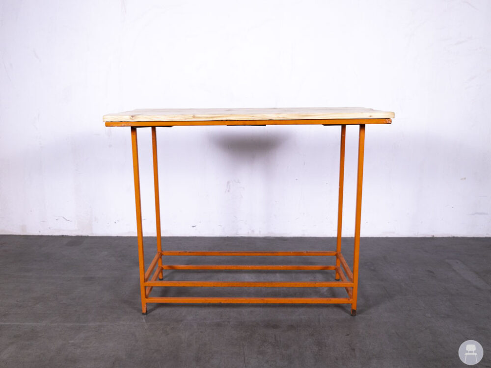 Statafel Tim oranje 142x72cm