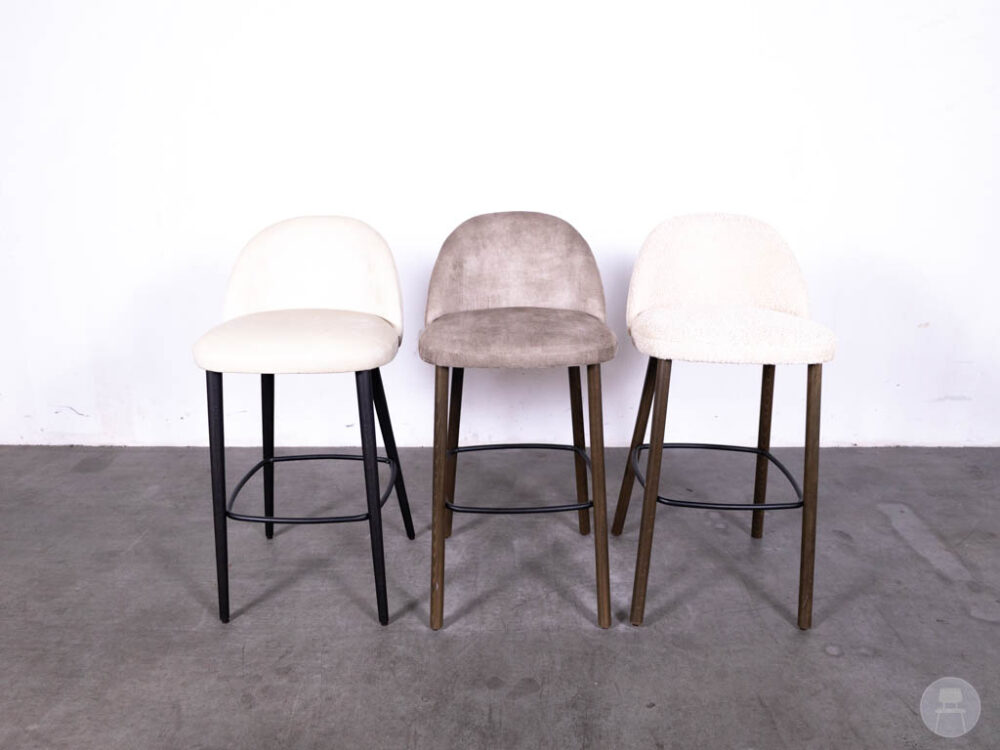 1 set 3 stuks Barkruk Prim HS beige mix Satelliet