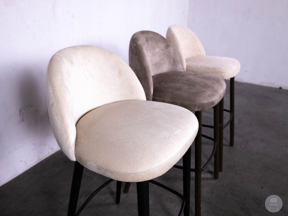 1 set 3 stuks Barkruk Prim HS beige mix Satelliet