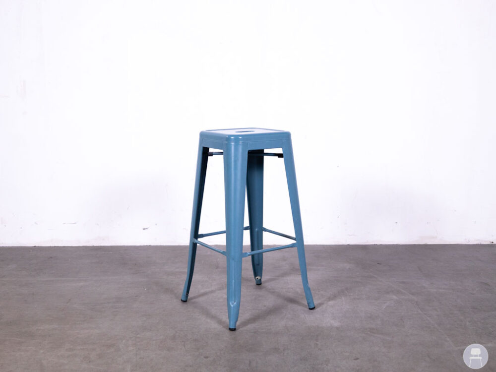 Barkruk Tolix Ziggy blauw