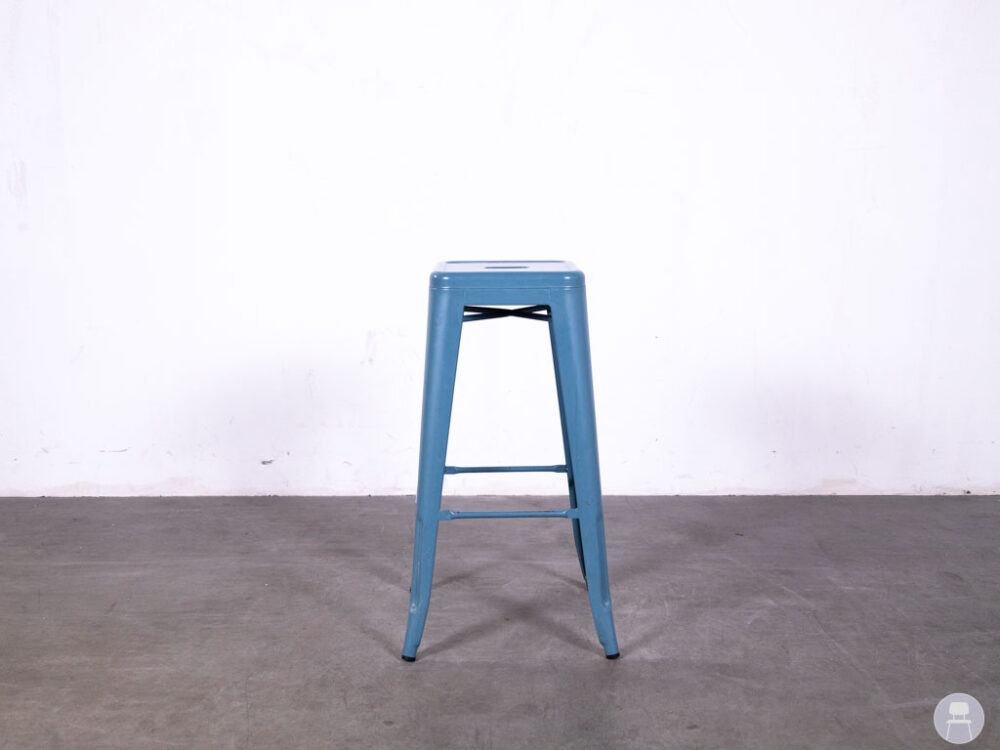 Barkruk Tolix Ziggy blauw