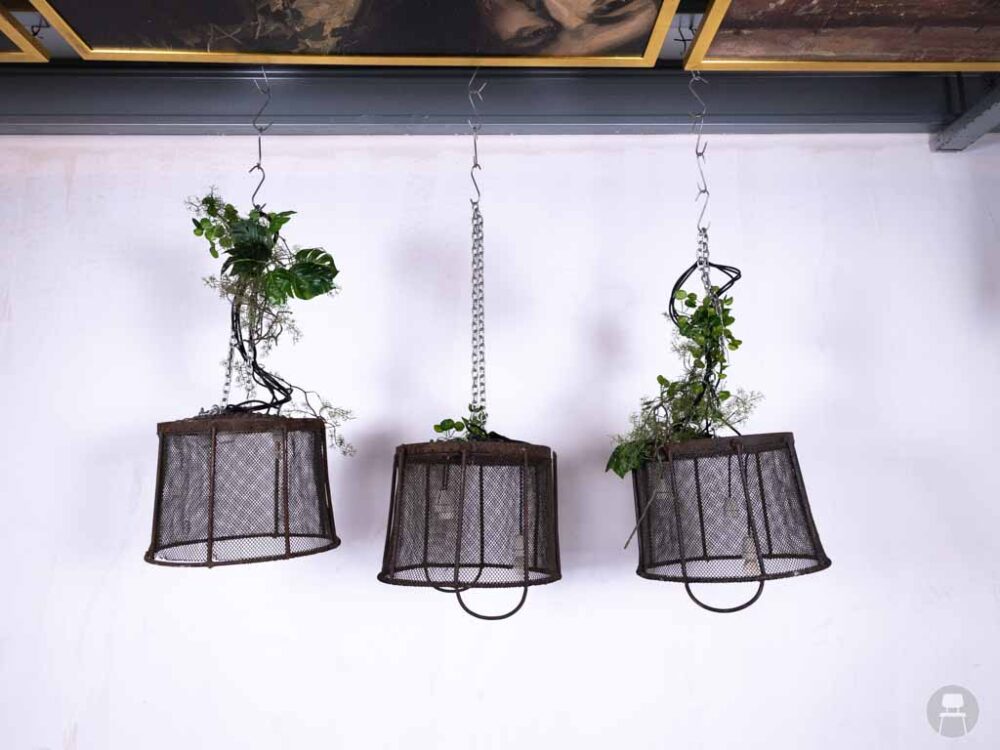 1 set 3 stuks Hanglamp Tarzan 38cm rond