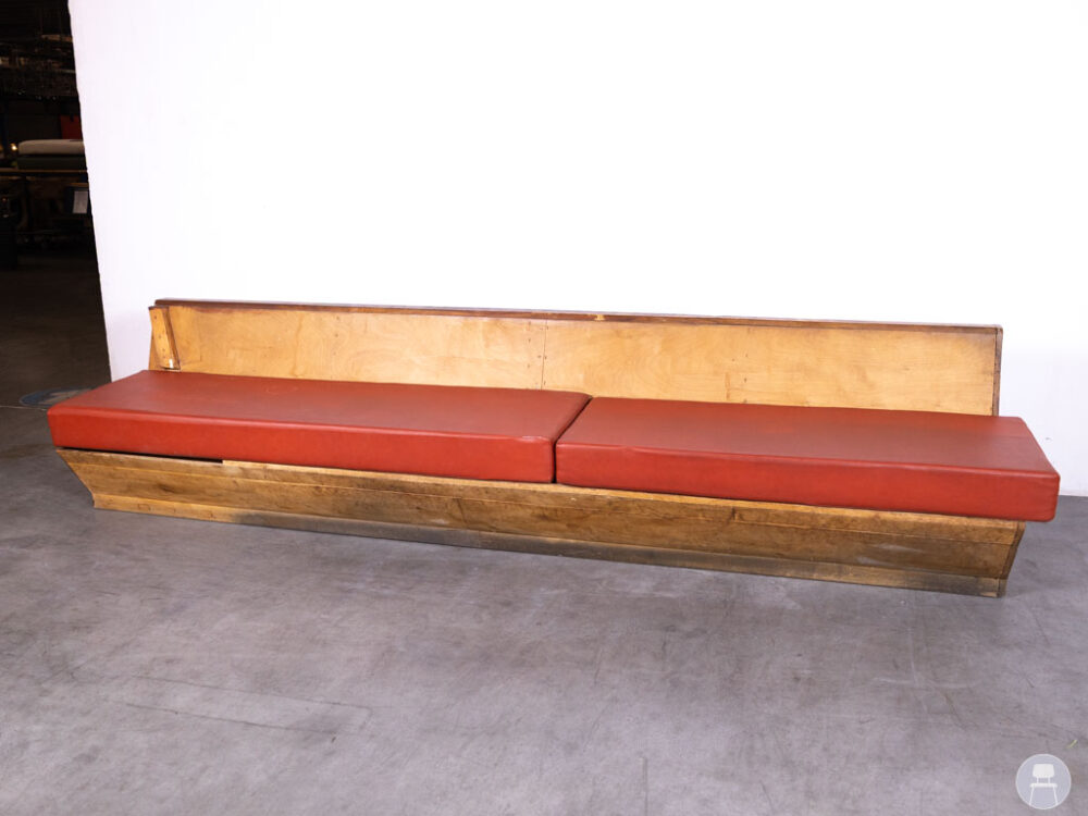 Horecabank Ronald rood 350cm