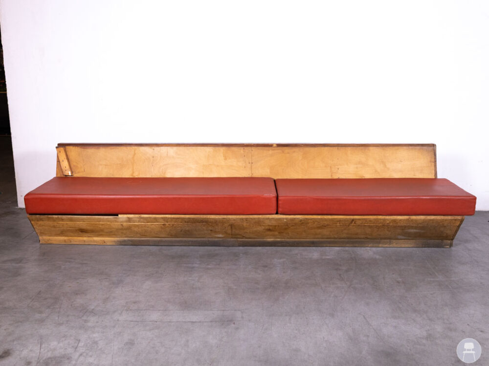 Horecabank Ronald rood 350cm