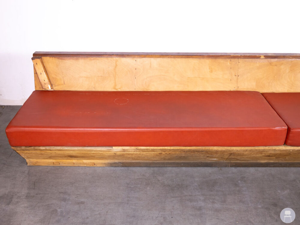 Horecabank Ronald rood 350cm