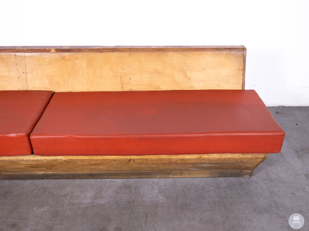 Horecabank Ronald rood 350cm
