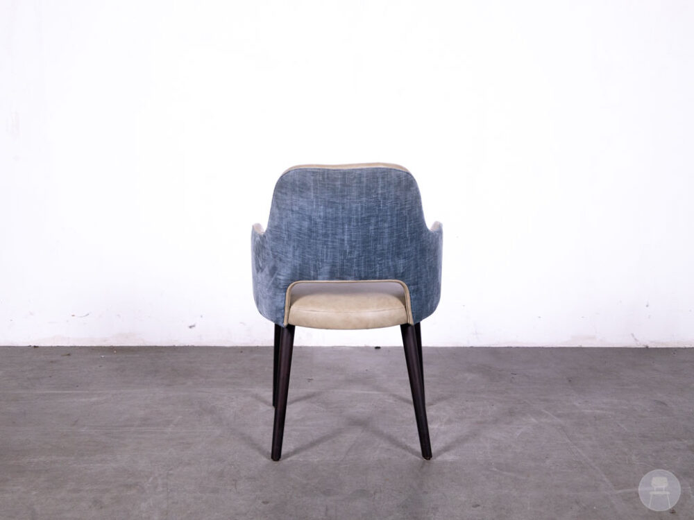 Horecastoel Lovena Uni beige/blauw Satelliet