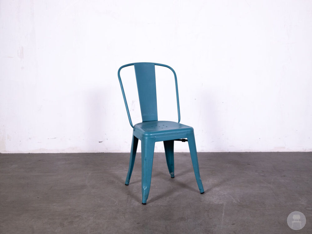 Horecastoel Tolix Ziggy blauw
