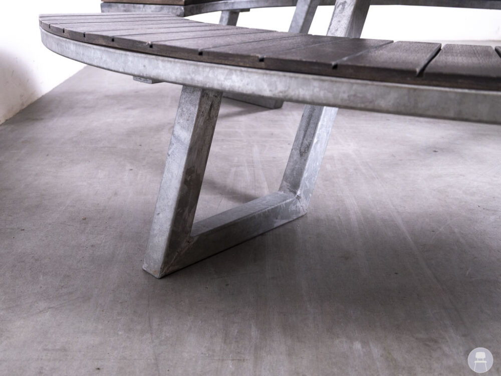 Picknicktafel Salamanca RND Satelliet 170cm rond