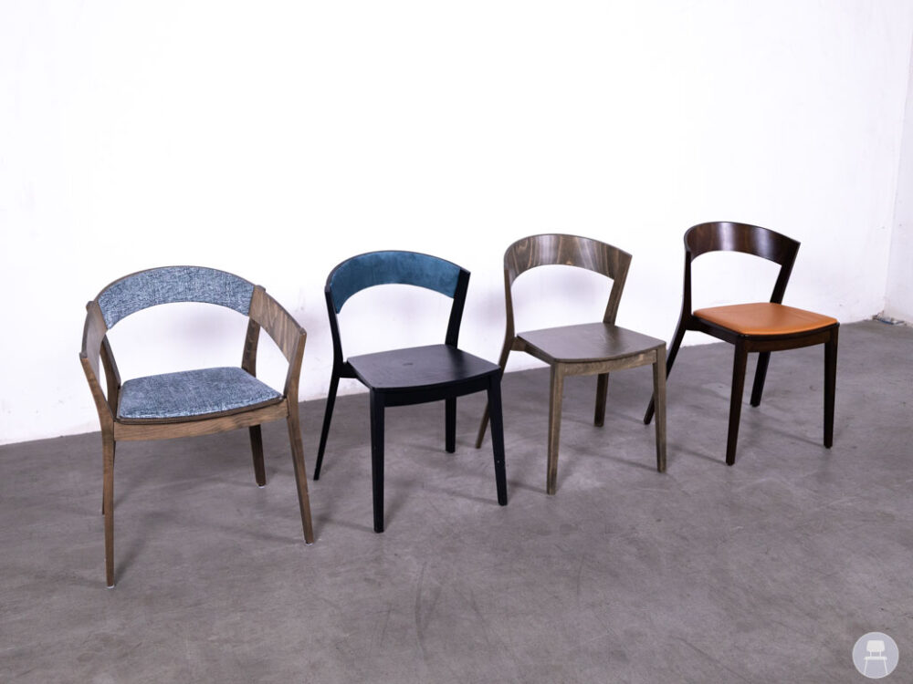 1 set 4 stuks Horecastoel Bowie Satelliet