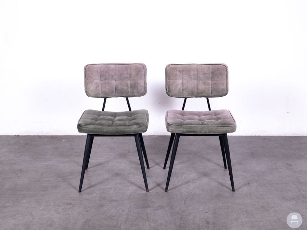 1 set 2 stuks Horecastoel Nilly grijs Kaja