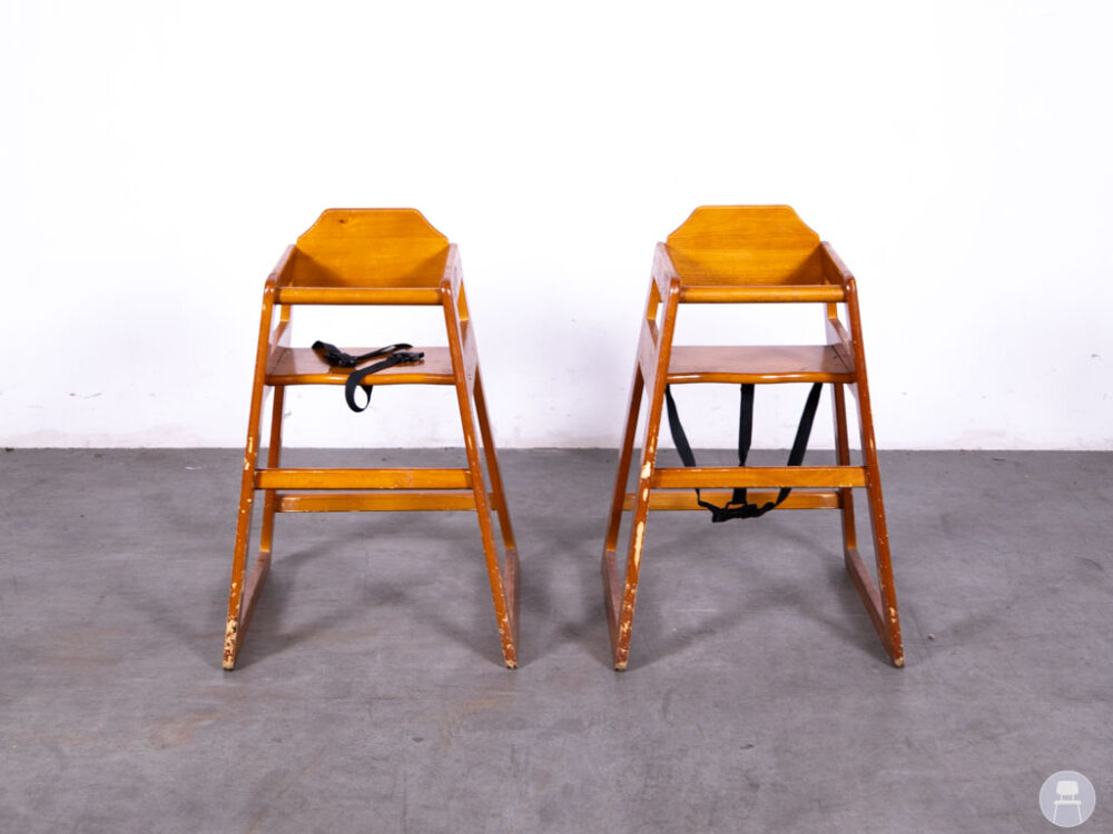 1 set 2 stuks Kinderstoel Bolero bruin