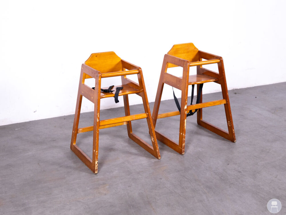 1 set 2 stuks Kinderstoel Bolero bruin