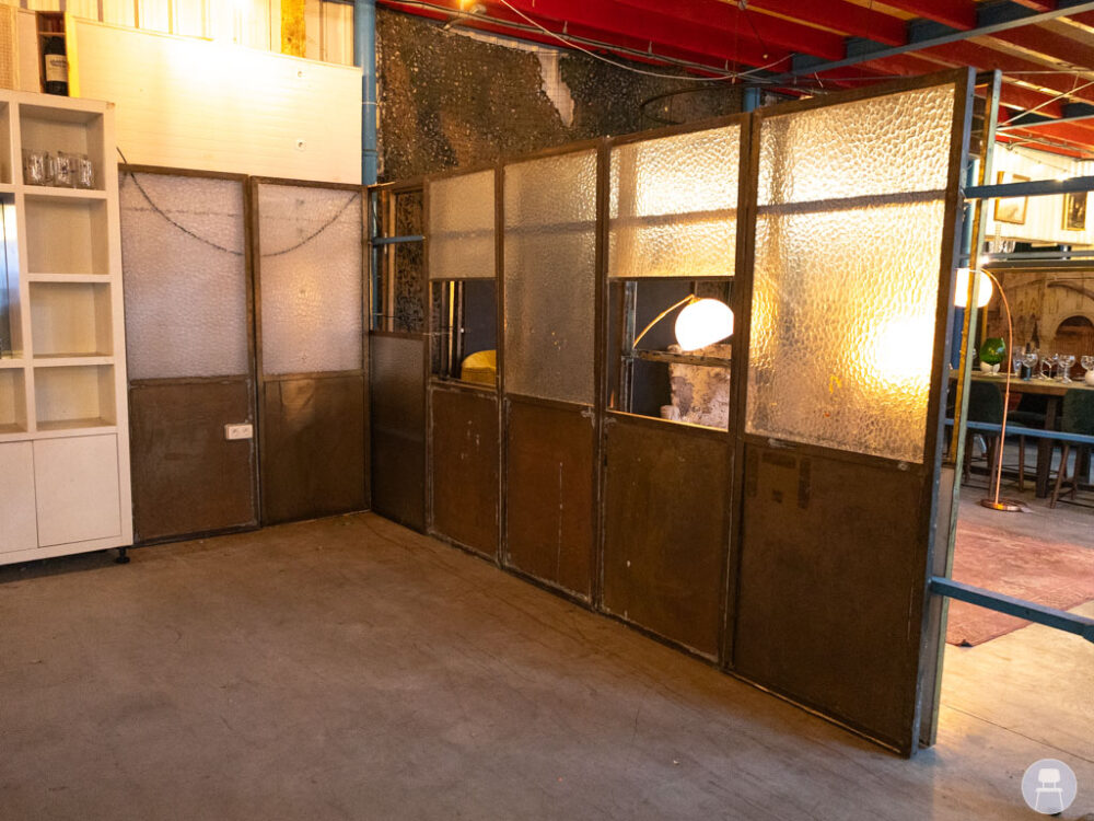 1 set 12 stuks Panelen Stalen kozijn 220x81cm