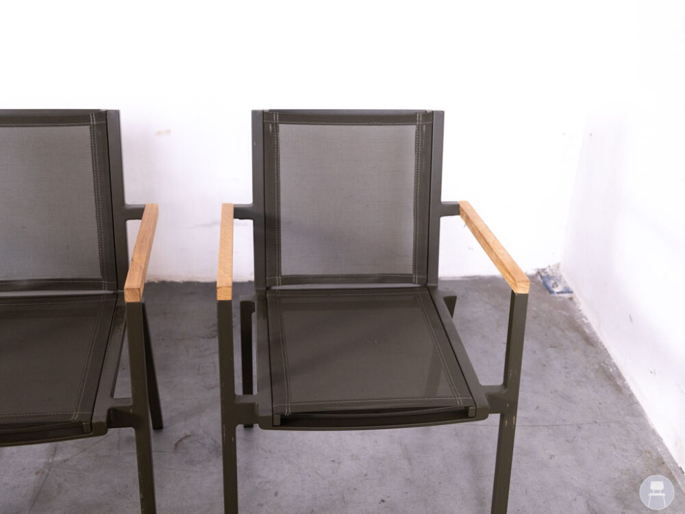1 set 5 stuks Terrasstoel 25.25 Bas mix Satelliet