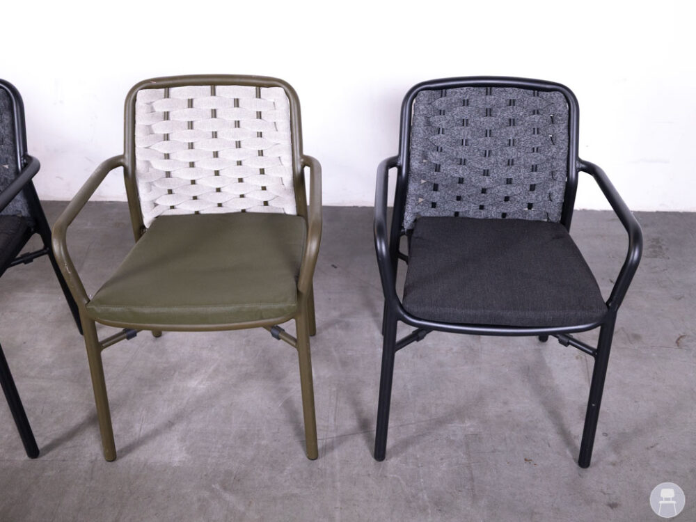1 set 4 stuks Terrasstoel Sami AC mix Satelliet