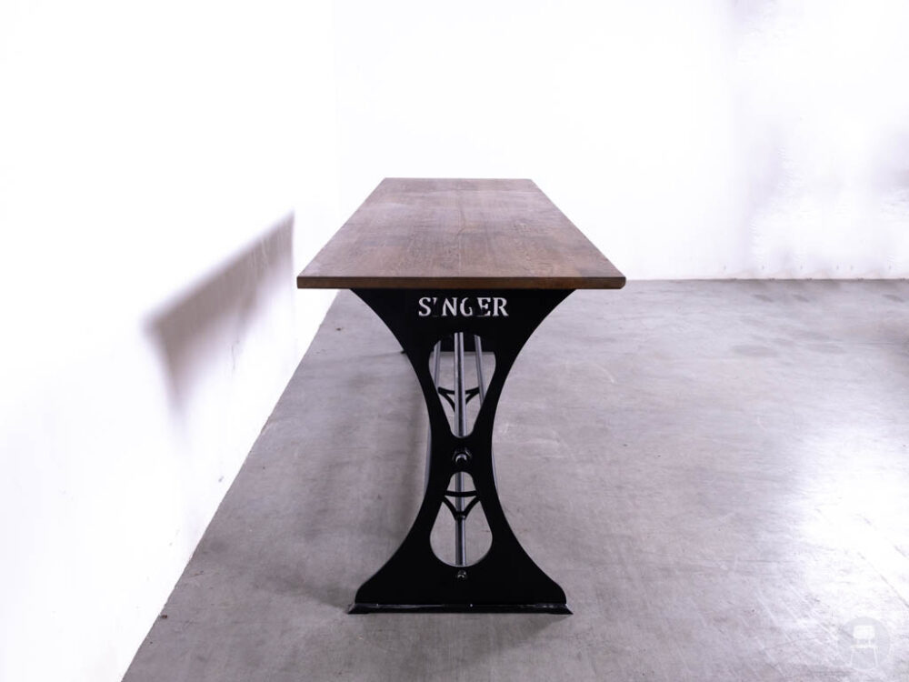 Sta-stamtafel Singer eiken 240x80cm