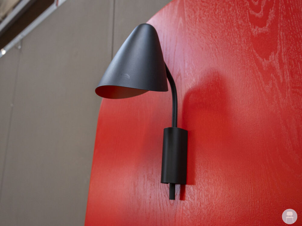 Statafel Romy rood incl. achterwand 255x75cm