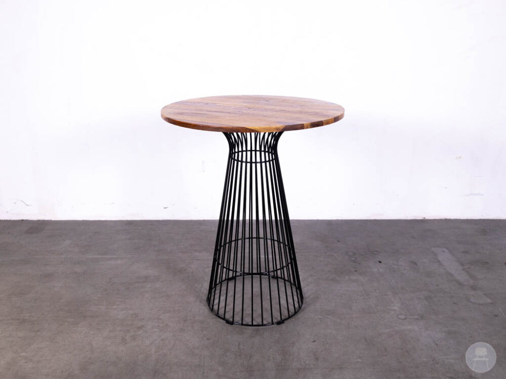 Statafel Sim Wood Satelliet 90cm rond