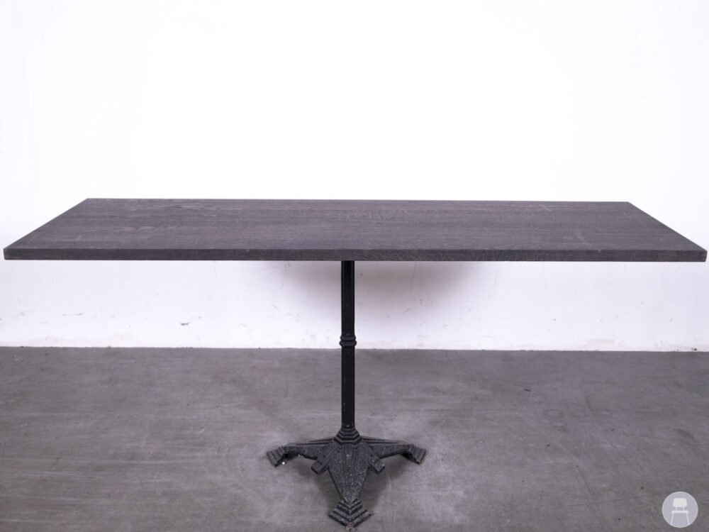 Tafelblad Boyd eiken donkerbruin Satelliet 160x60cm