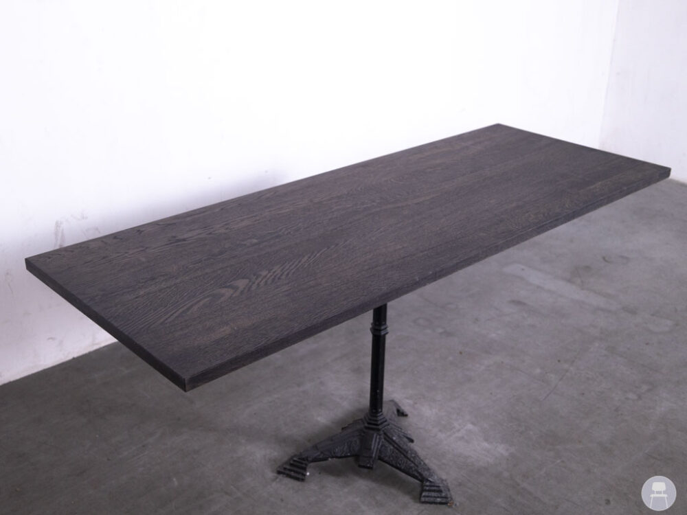 Tafelblad Boyd eiken donkerbruin Satelliet 160x60cm