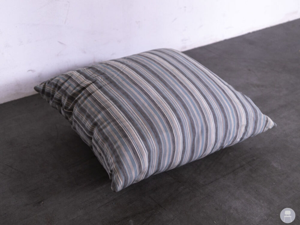 Terraskussen Truus grijs/blauw 50x50cm